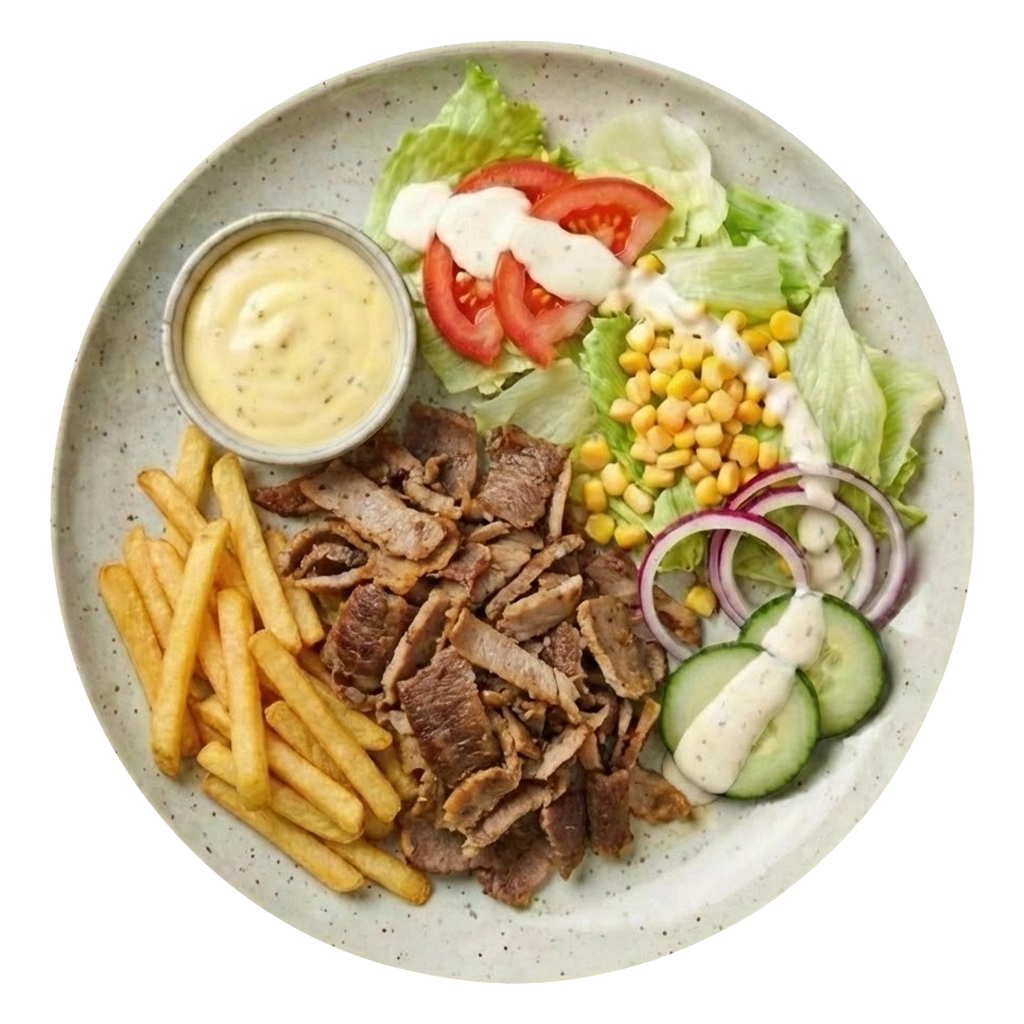 Shawerma tallerken